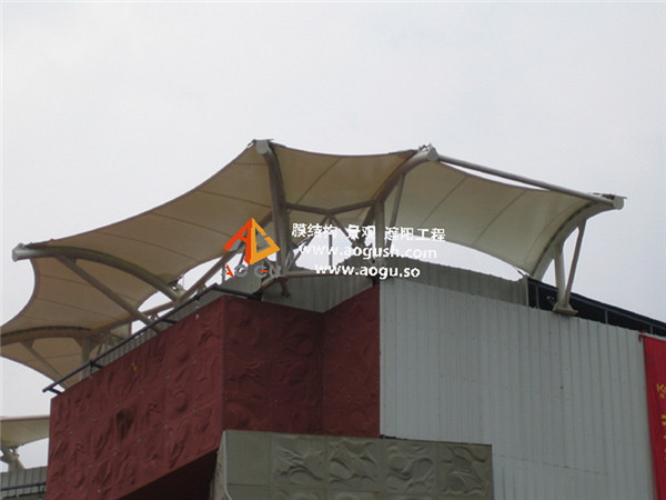 屋顶加盖建筑设施膜结构